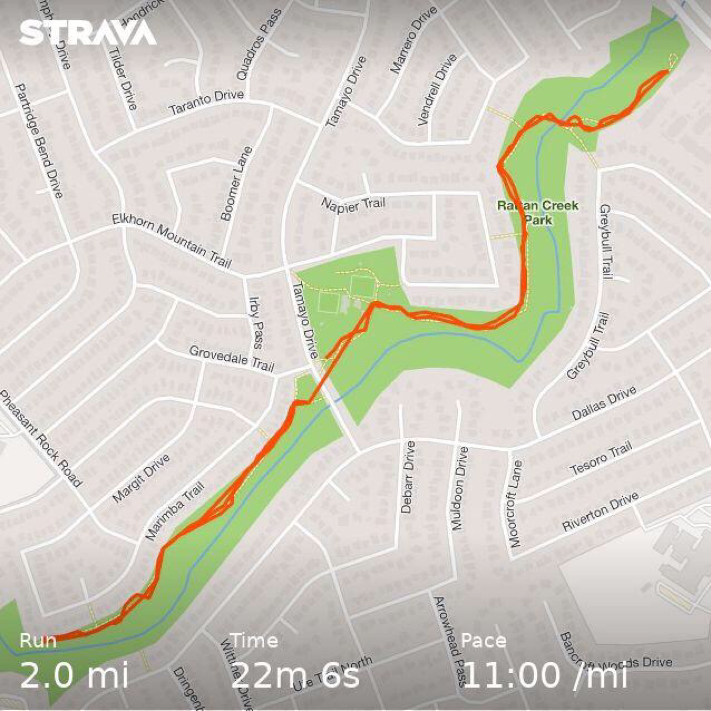 Strava map